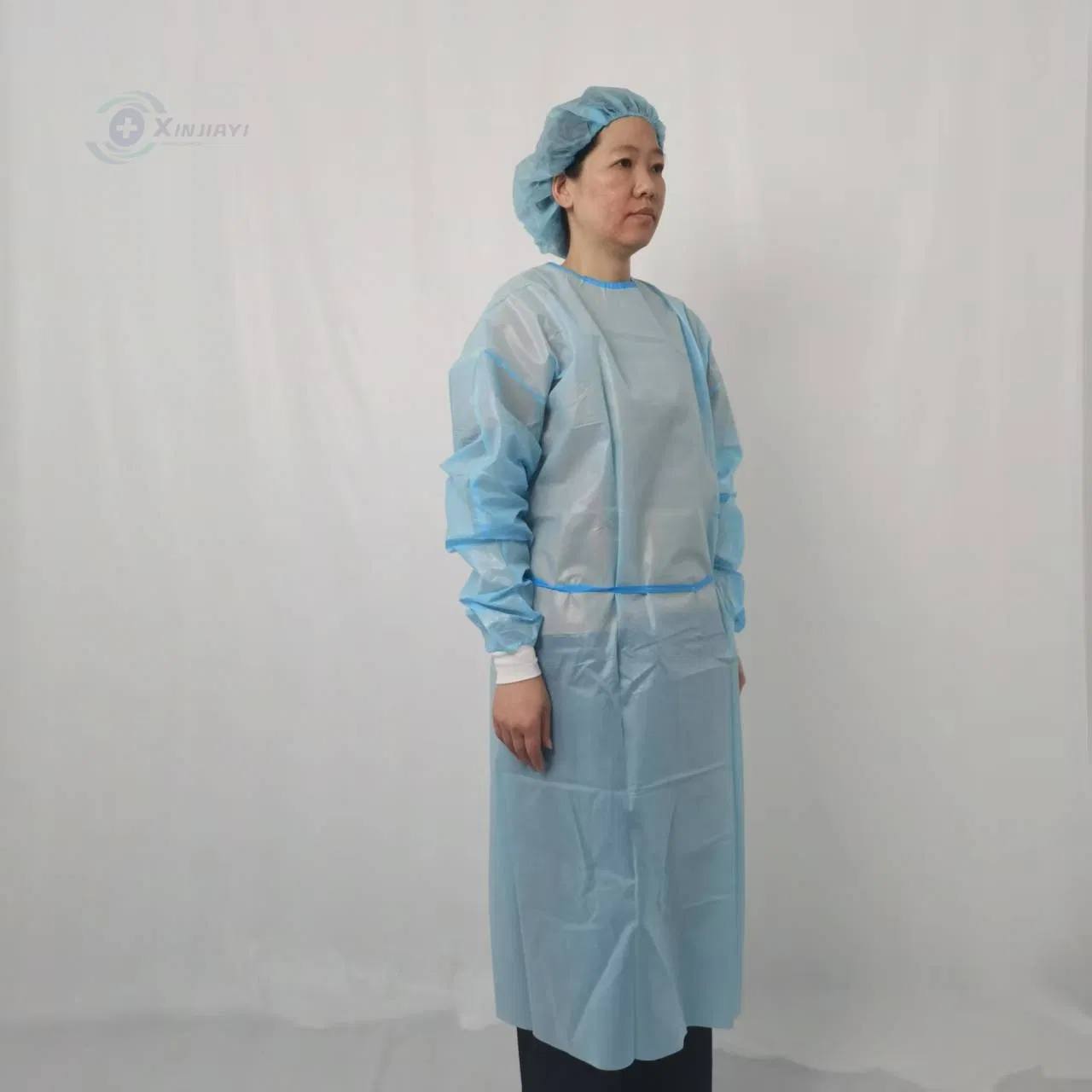 SMS Non-Woven Fabric Medical Isolation Gowns and Surgical Drapes Are Available for Customization.