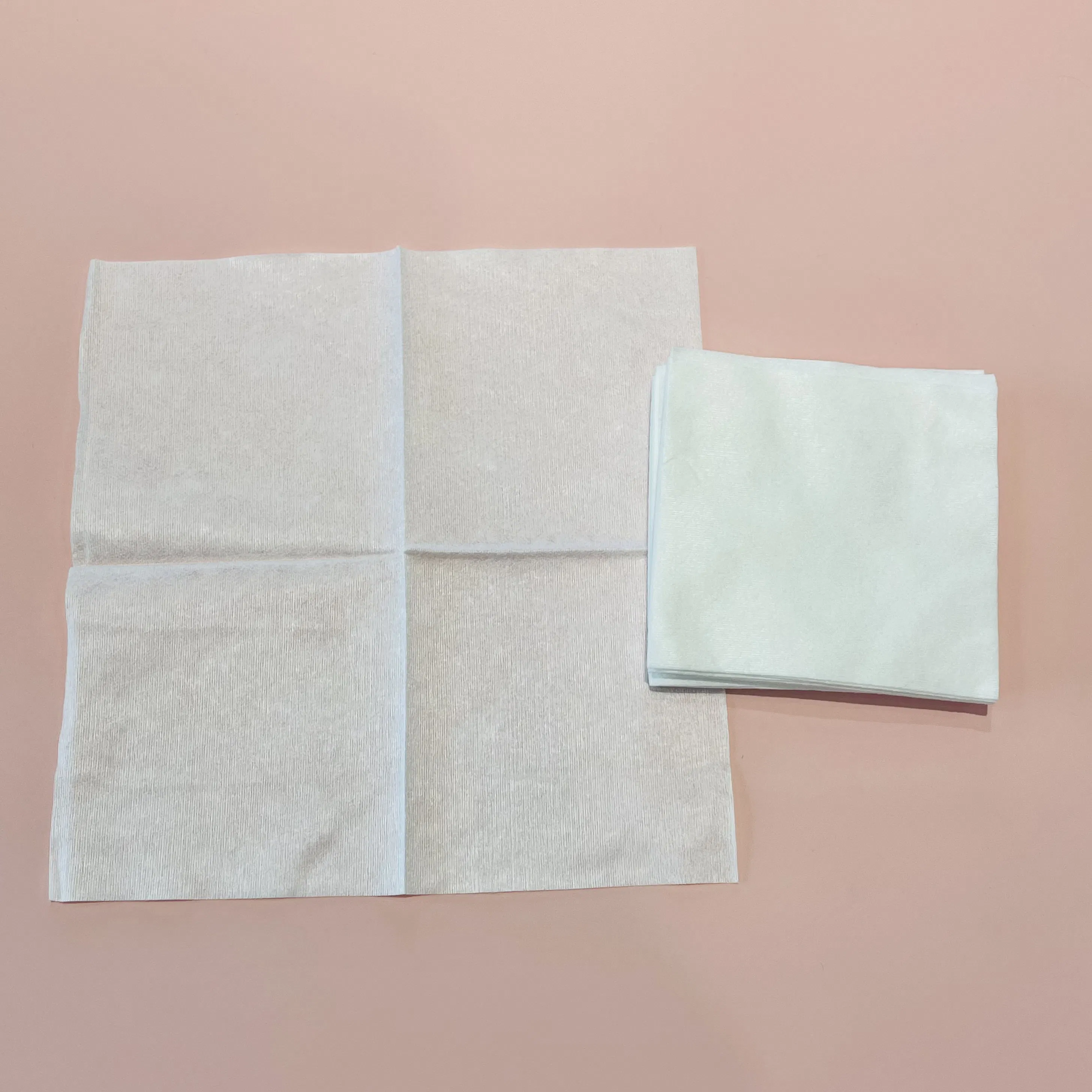 Comfortable Facial Clean Wipes 100% Bamboo Fiber Biodegradable Disposable Towel Travel Size Face Towels for Sensitive Skin