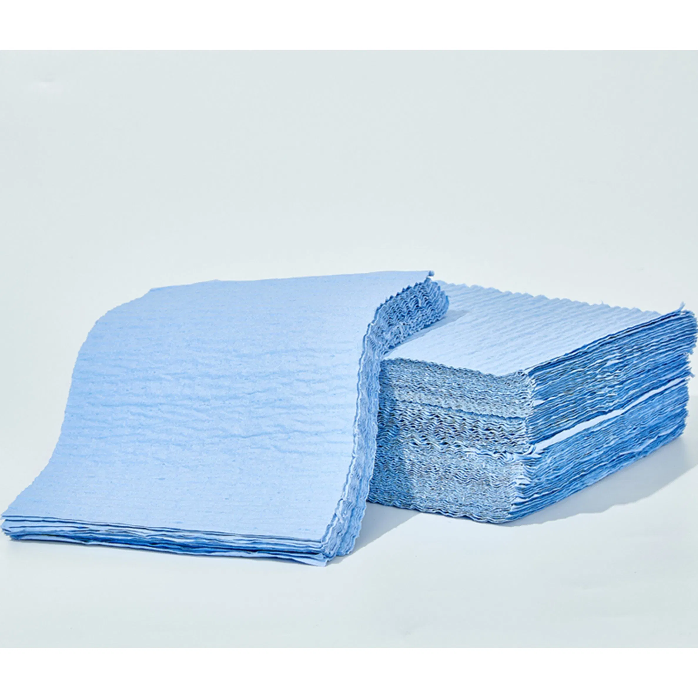 50/55/65GSM Disposable Scrim Reinforced Hand Paper Towel Can Do FSC Certified Wood Pulp Material Medical Blotting Wiper with Thread Mesh