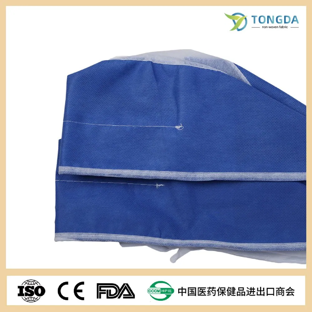 Nonwoven Hospital Doctor Cap Protective Surgeon Scrub Head Cover
