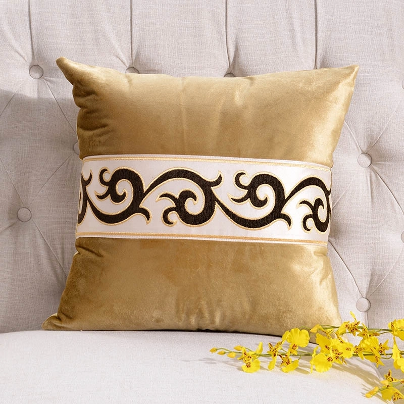 Home Decorative Sofa Cushion Cover Velvet Throw Pillow Covers