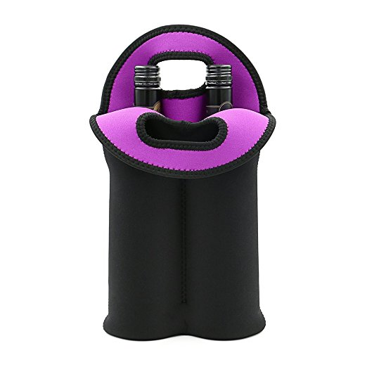 Neoprene Handle Picnic Bottle Sleeve Cover for Promotional Gift