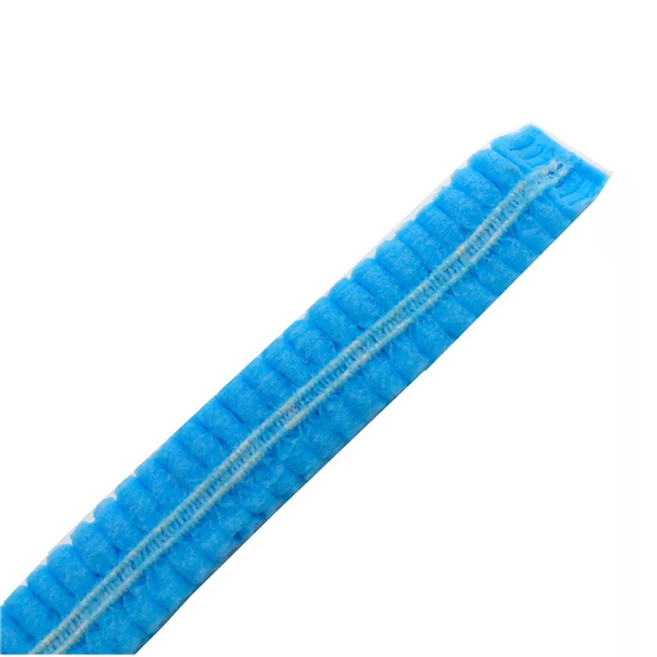 Disposable Bouffant Mob Cap Non Woven Medical Bouffant Clip Cap