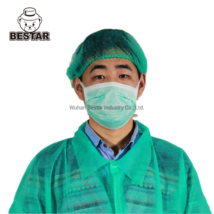 Disposable Nonwoven Spp Lab Coat Visitor Coat