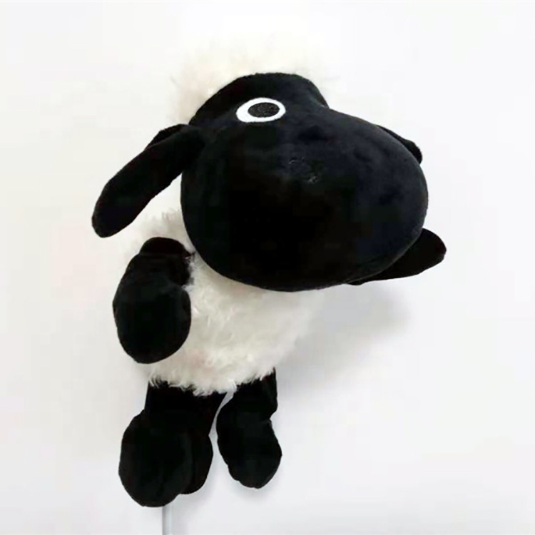 Animal Golf Club Head Protective Cover Soft Fleece Golf Head Cover for 460cc No. 1 Driver Wood Golf Head Protection Sleeve