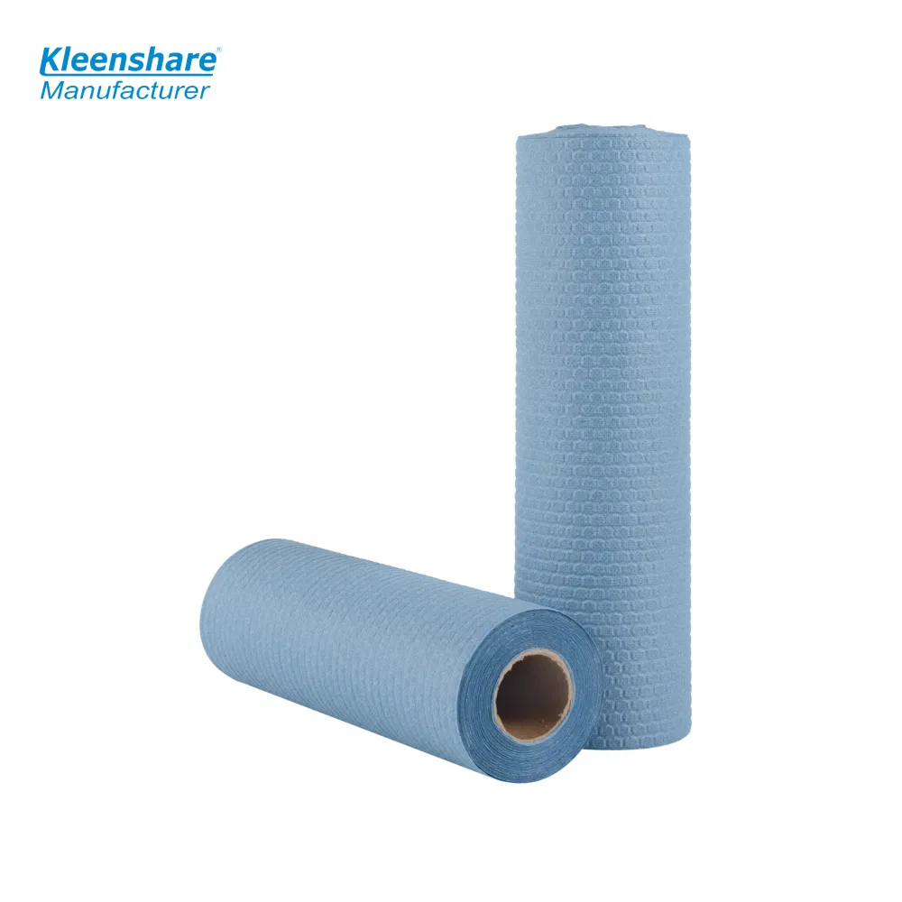 Durable Multi-Purpose Mechanic Disposable Heavy Duty Blue Cleaning Shop Towels