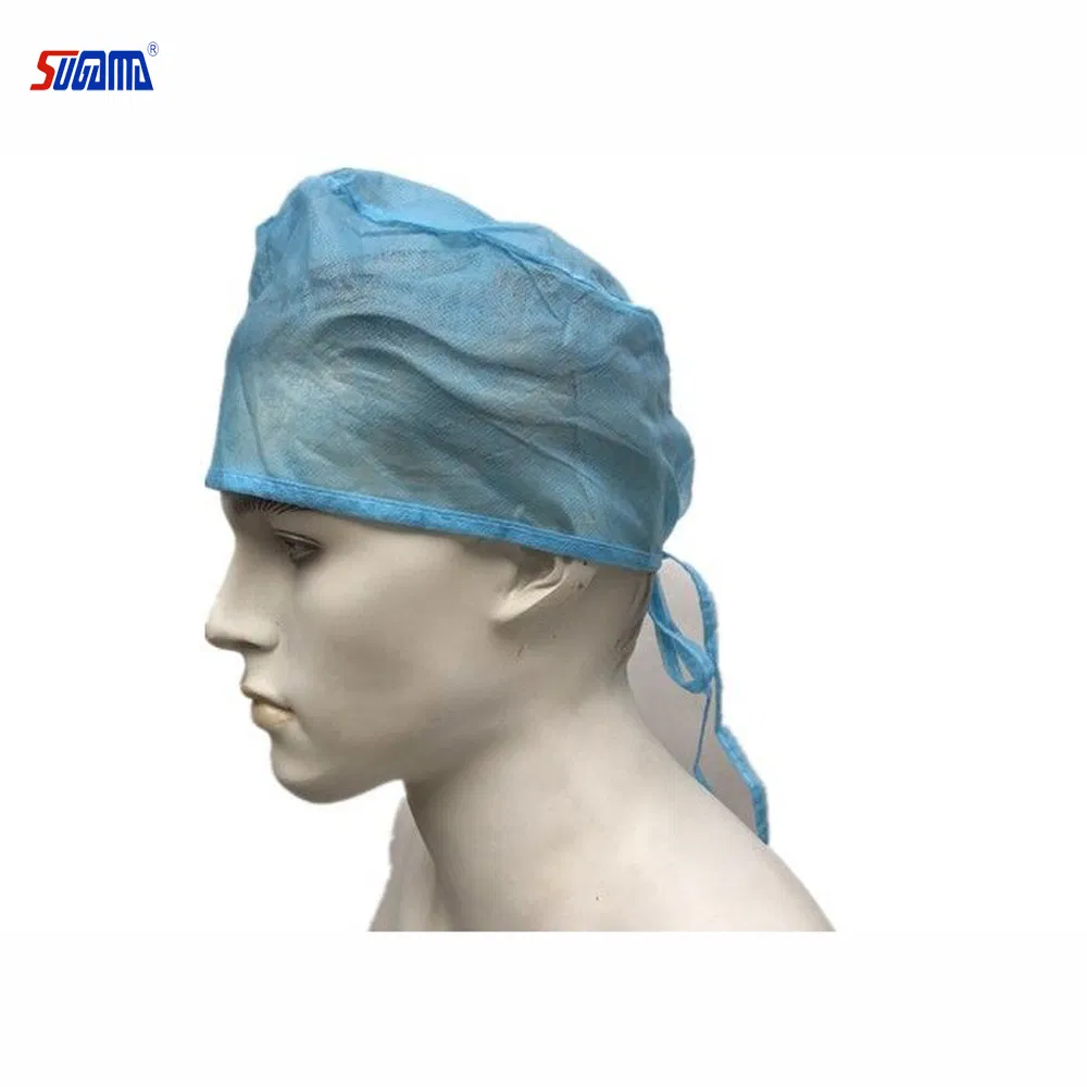 China Manufacturer Disposable Hospital Doctor Surgeon Cap
