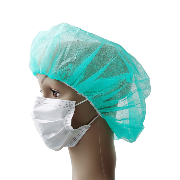Disposable Surgeon Bouffant Cap 24 Inches Round Cap Medical