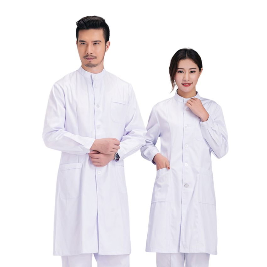 Bulk Medical Lab Coats Factory Custom Embroidered Doctor White Coats