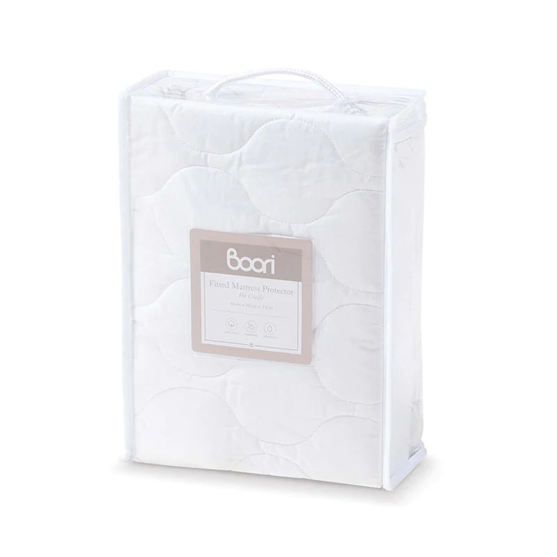 Boori Bassinet Fitted Mattress Protector 80 X 41cm