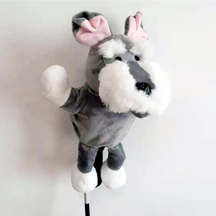 Animal Golf Club Head Protective Cover Soft Fleece Golf Head Cover for 460cc No. 1 Driver Wood Golf Head Protection Sleeve