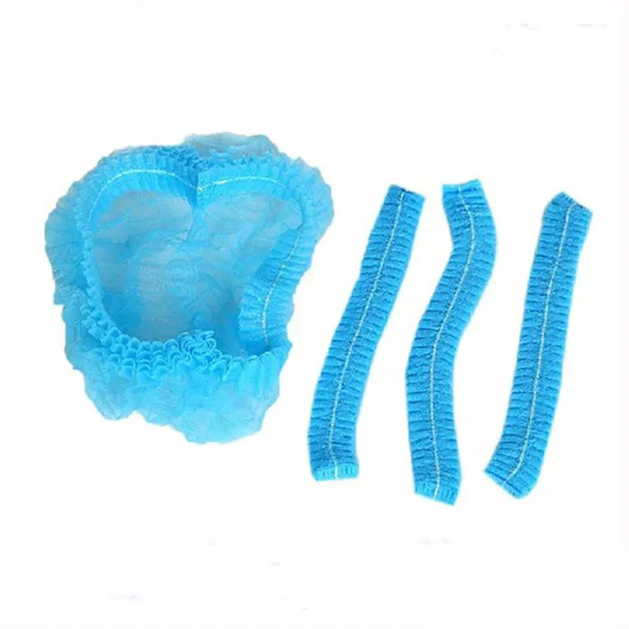 Surgical Medical CE Strip Surgeon Clip Caps Head Hair Net Mob Cap