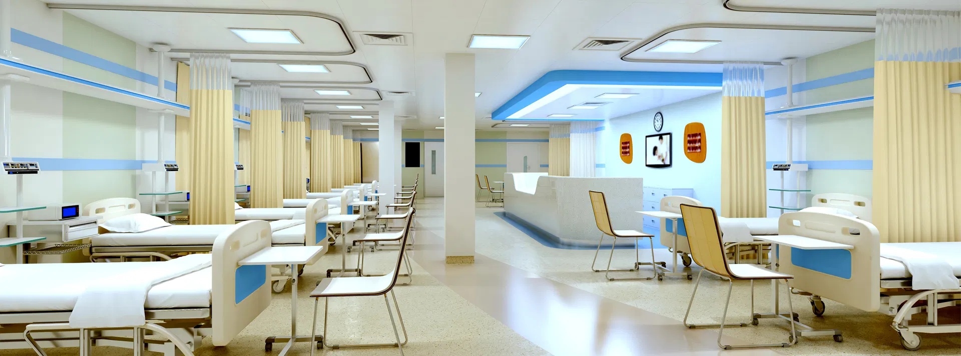 Hospital Privacy Bed Curtain