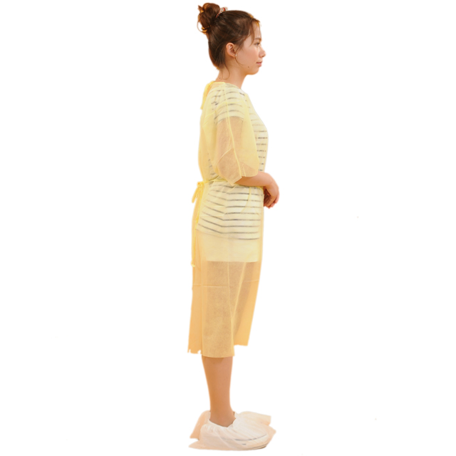 ISO 13485 Approved Disposable Nonwoven Patient Exam Gown