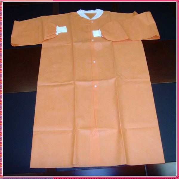 Disposable Medical SMS or Spp Lab Coat High Quality