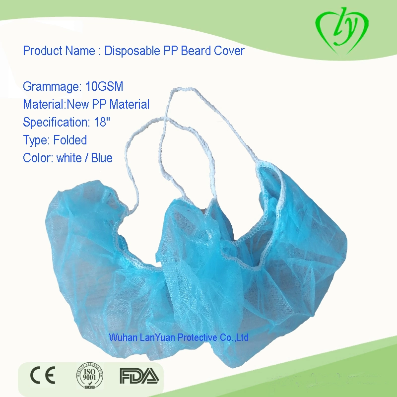 Polypropylene PP Beard Cover Custom Sizes and Colors