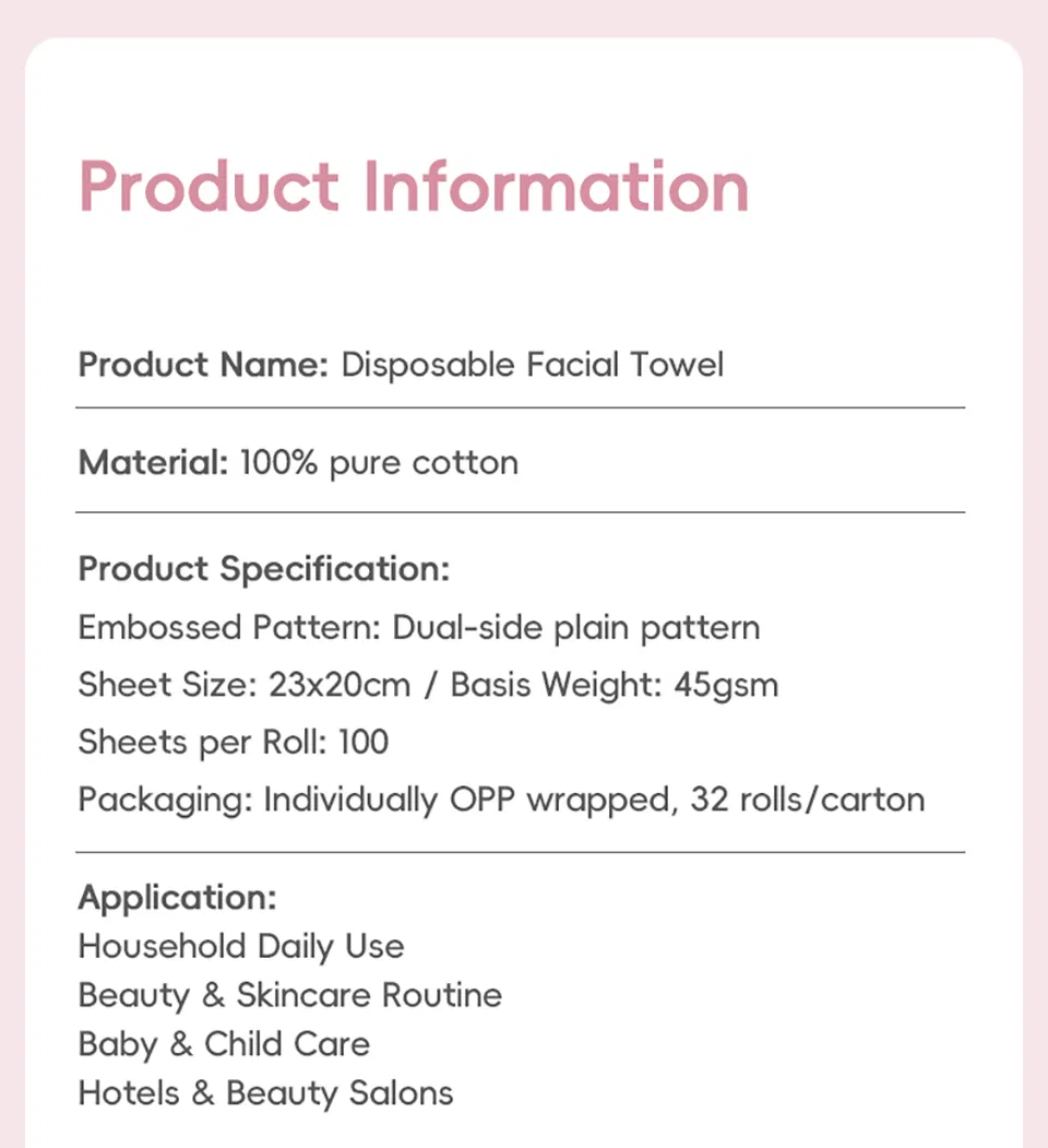 Disposable Towel Usage