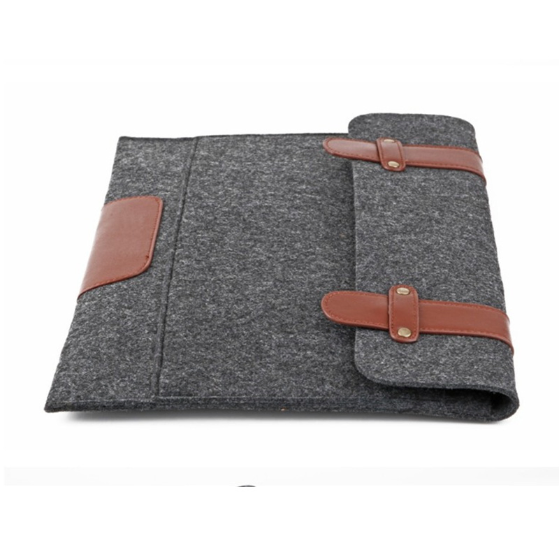 Felt MacBook iPad Notebook Computer Laptop Protective Jacket Clutch Tablet Gift Promotion Sleeve Case Pouch Bag Cover