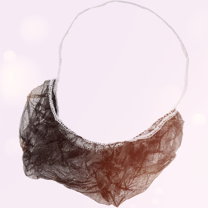 Premium Disposable Nylon Honeycomb Beard Covers with Stretch Bands