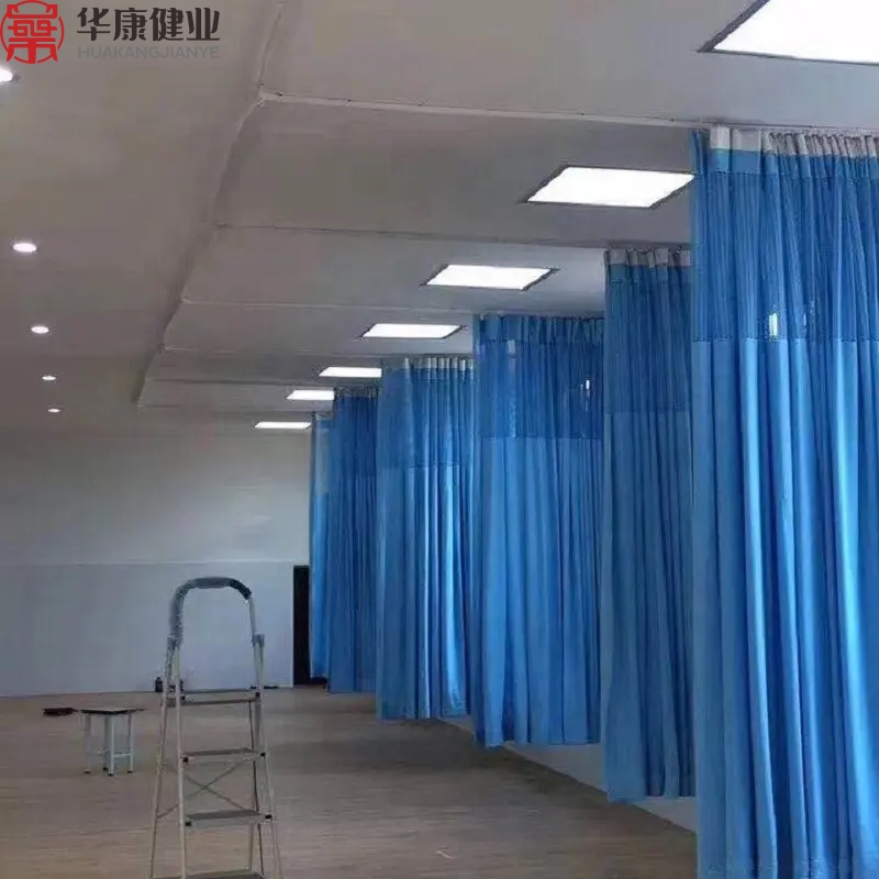 Factory Wholesale Fire Proof Water Resistant Medical Isolation Curtains for Hospitals Fabric