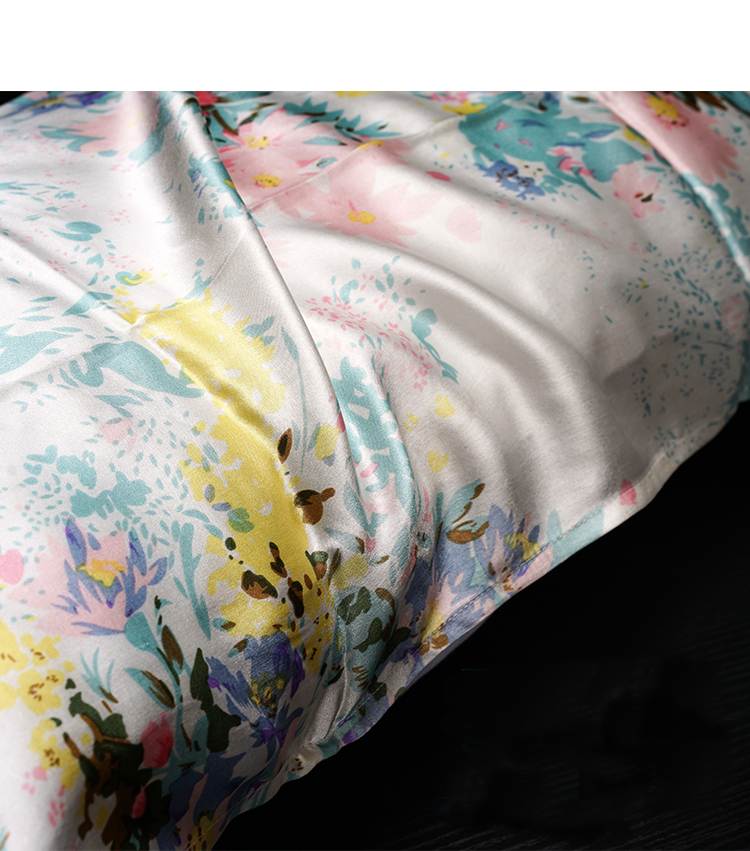 Custom Hand Made Silk Pillow Cover