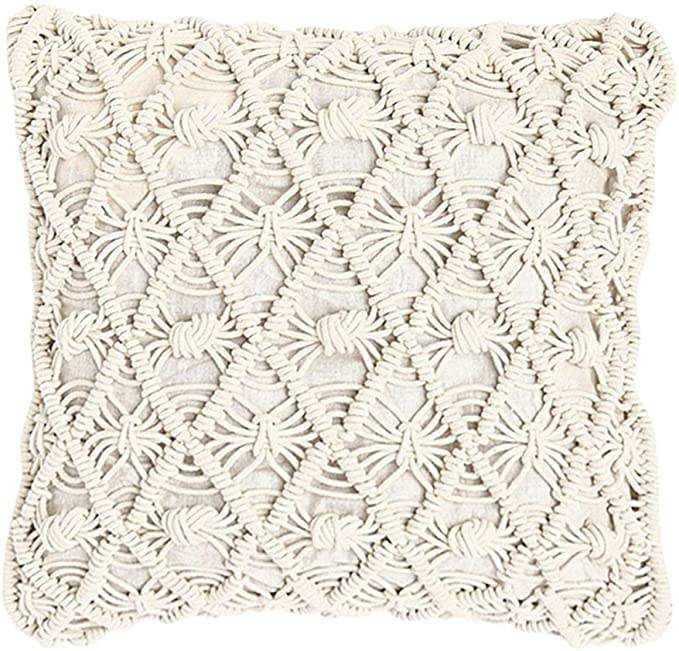 Boho Custom Home Decor Macrame Decorative Pillow Cover 45*45cm