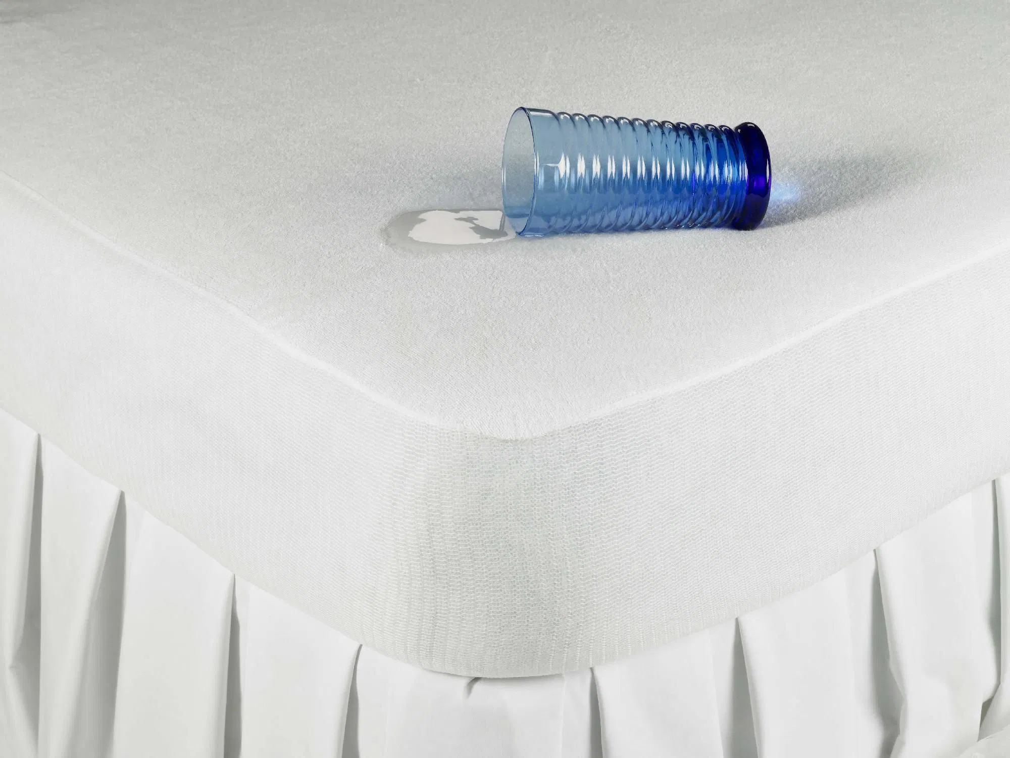 Wholesale Custom White King Design Anti-Allergy Waterproof Mattress Protector