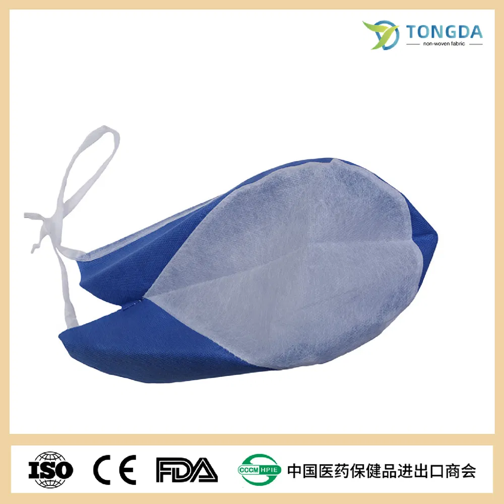 Nonwoven Hospital Doctor Cap Protective Surgeon Scrub Head Cover