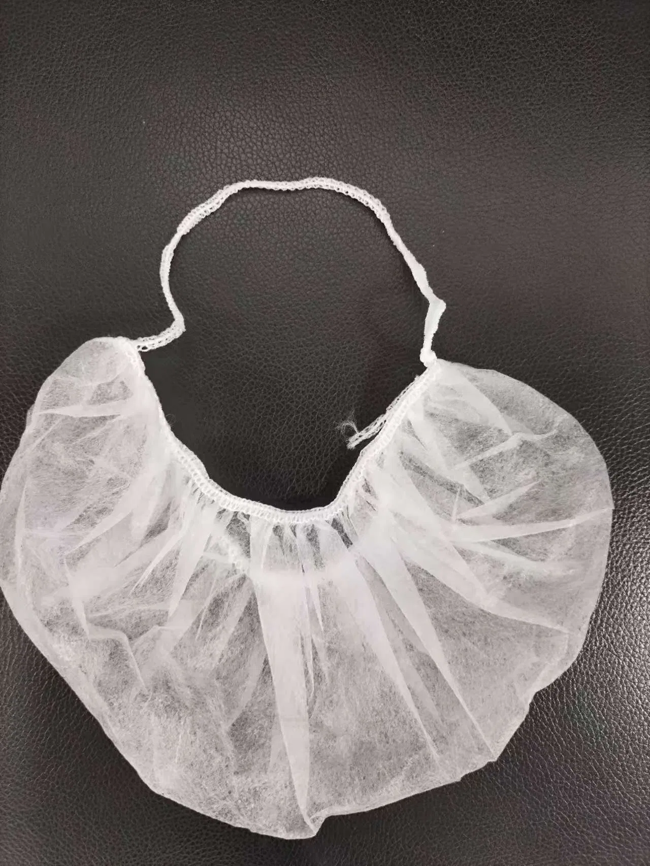High Quality Polypropylene Disposable Nonwoven Beard Cover with Earloop Elastic