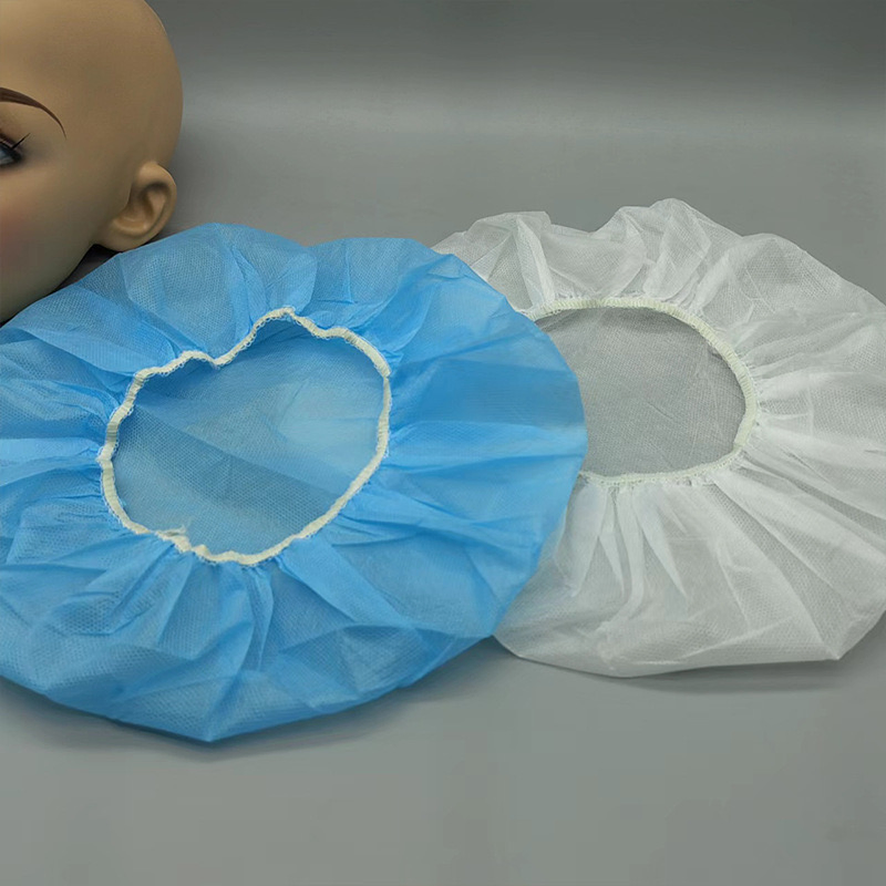 Surgical Disposable Nonwoven Nurse Cap Bouffant Head Cover