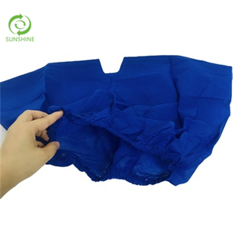 Sunshine Disposable Isolation Gown Patient Gown Antistatic SMS Nonwoven Waterproof Long Sleeve Surgeon Gown Surgical Gown for Hospital