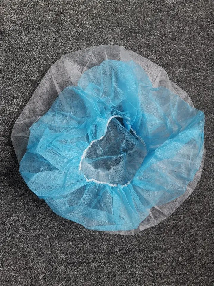 Surgical Medical CE Strip Surgeon Clip Caps Head Hair Net Mob Cap