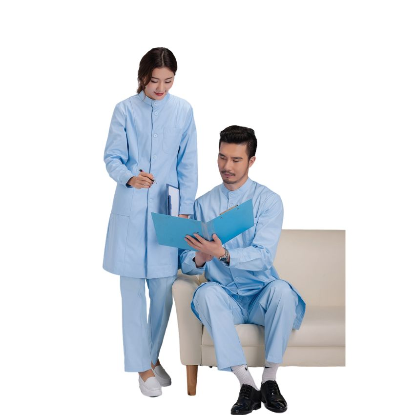 Bulk Medical Lab Coats Factory Custom Embroidered Doctor White Coats