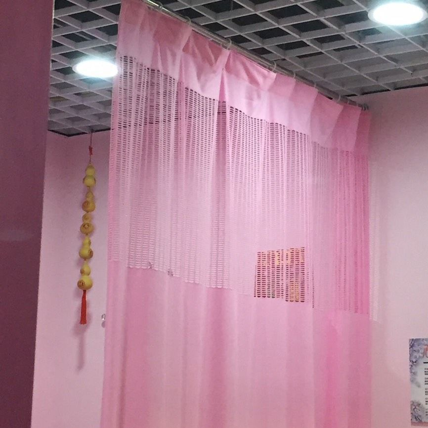 Hospitals Antibacterials Waterproof Flame Retardant Polyester Medical Curtain Track Anti-Bacteria Hospital Curtains