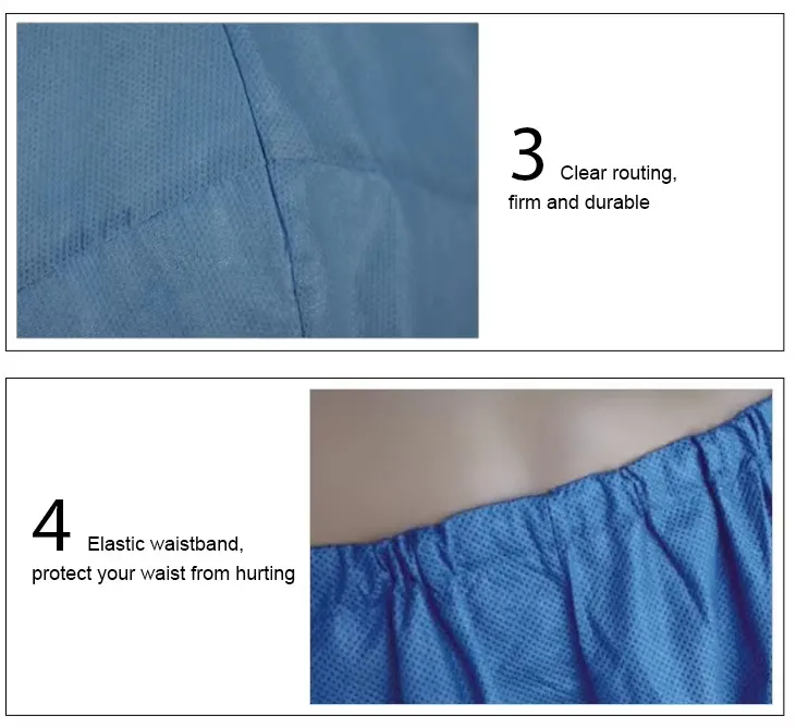 Disposable Scrub Set Detail