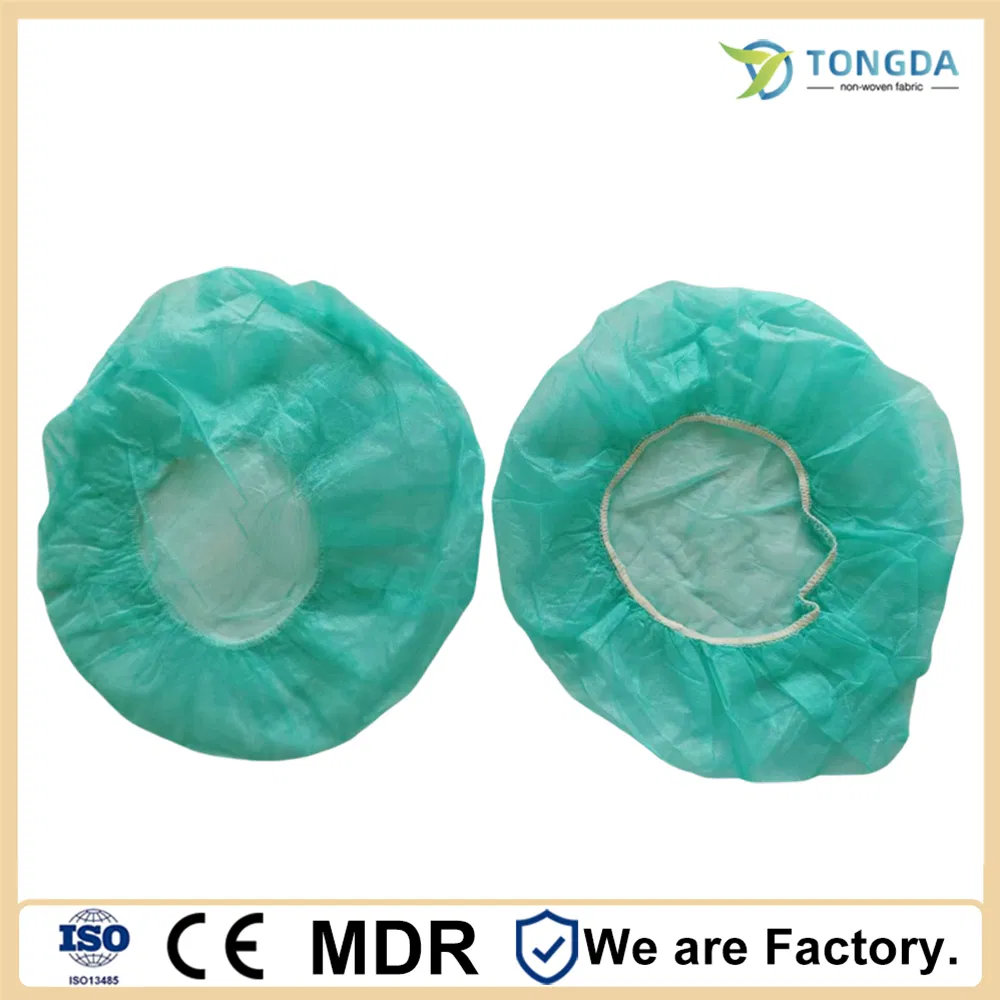 Health Care Factory OEM Customized Sanitary Surgical Nurse cap Disposable Bouffant Cap