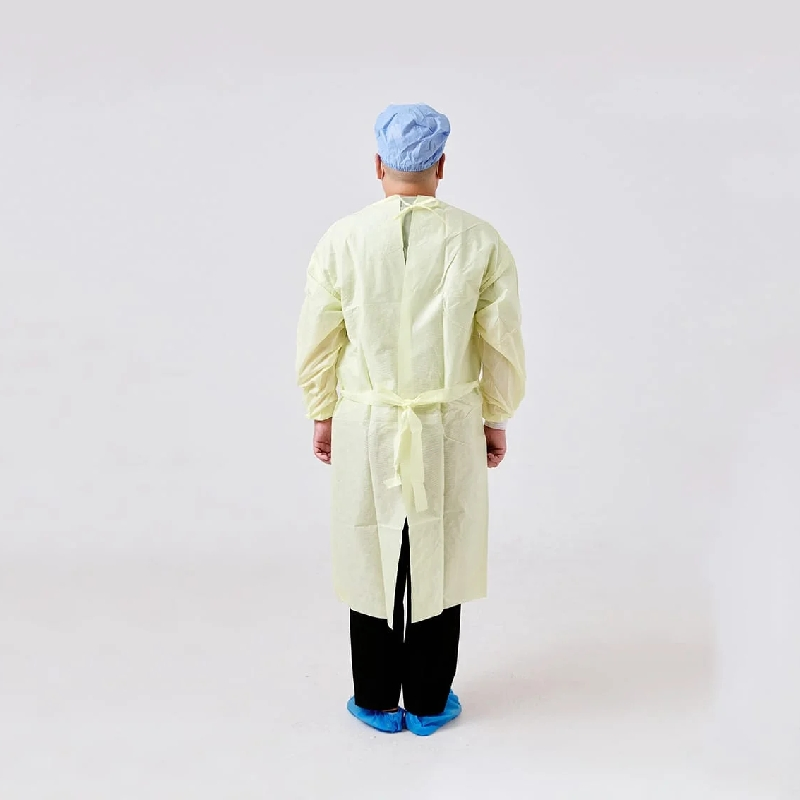 Waterproof Surgical Disposable Isolation Gown Level 2 Non-Sterile Patient Hospital Gown