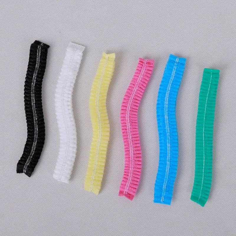 Surgical Medical CE Strip Surgeon Clip Caps Head Hair Net Mob Cap