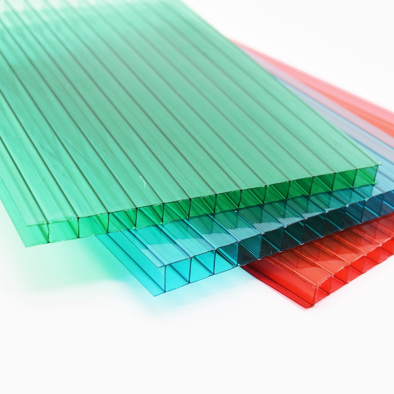 UV Protective Twin Wall Polycarbonate Hollow Sheet for Swimming Pool Cover