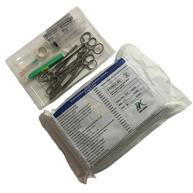 Sanitary Male Circumcision Kit Reducing Risk in Surgical Procedures