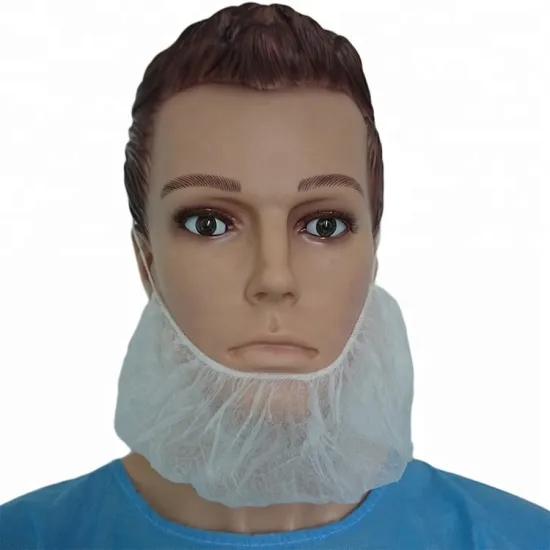 Disposable Beard Covers Single or Double Loop Good Protection for Food Industry
