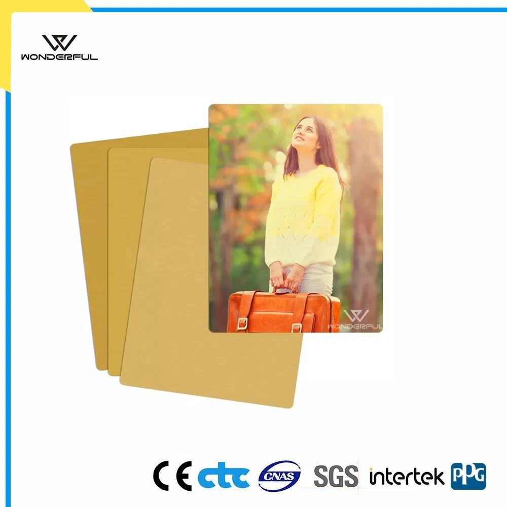 Various Sizes Cover Protective Film 0.52mm Thick Aluminum Aluminium Sheets Sublimation Blanks