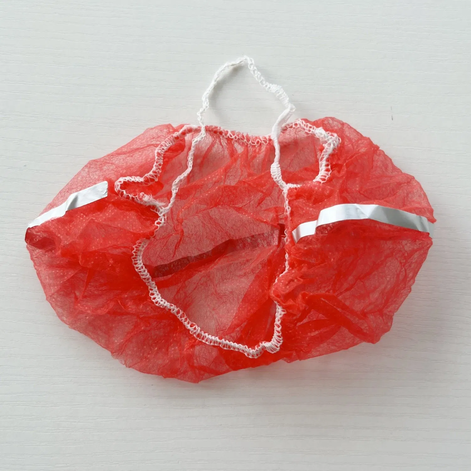 Beard Covers with Metal Detectable Aluminium Foil Strip