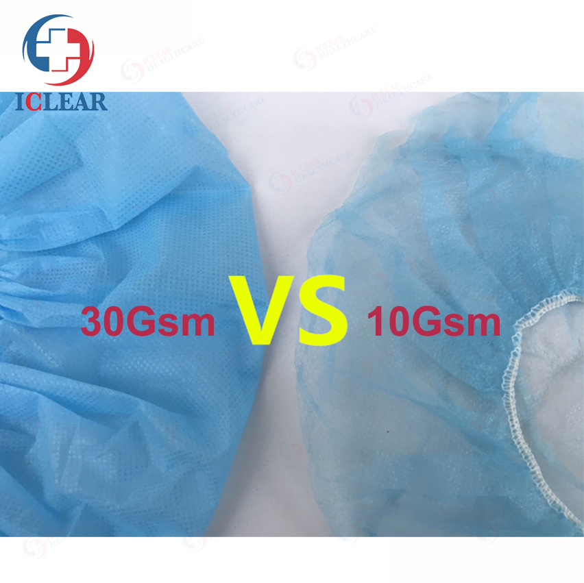 Factory Price Disposable Bouffant Head Mob Cap Doctor Cap Surgeon Cap