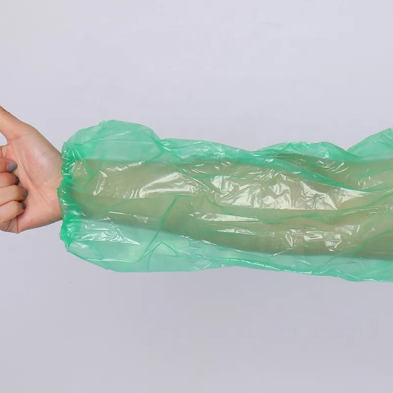 Disposable PE CPE Sleeve Cover Detail