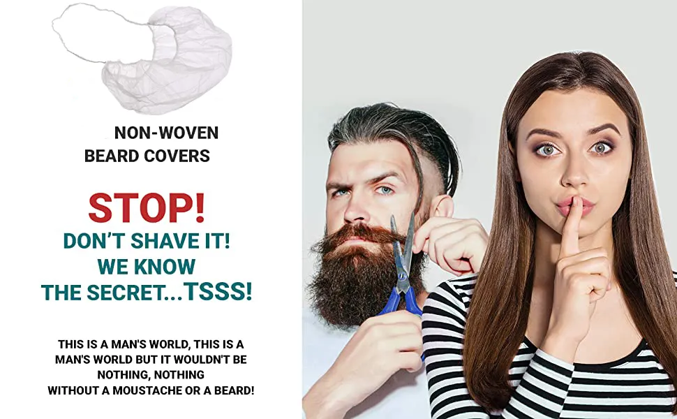 Disposable Nylon Beard Cover View 1
