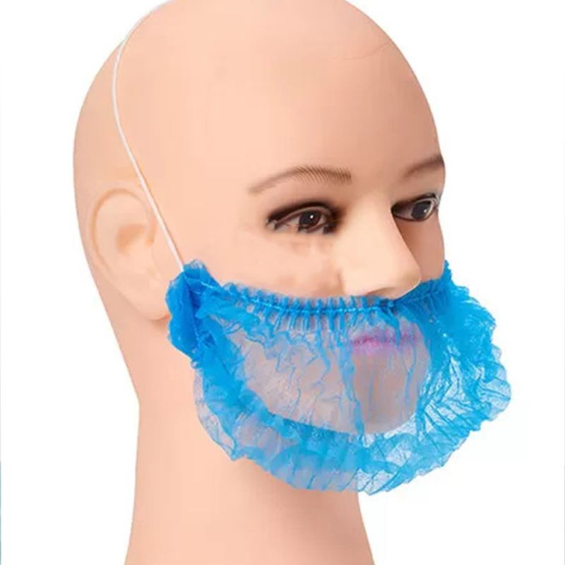 Direct Factory Disposable Non Woven PP Face Cover Beard Net Beard Guard Beard Cover Made Machine