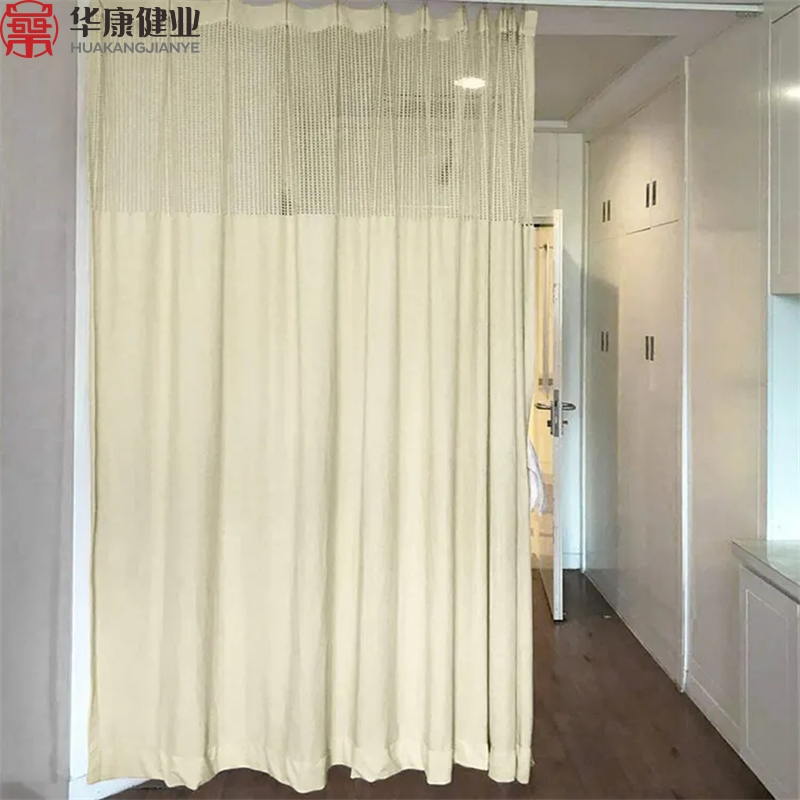 Factory Customized Hot Sale 100% Polyester Medical Hospital Curtain for Separation