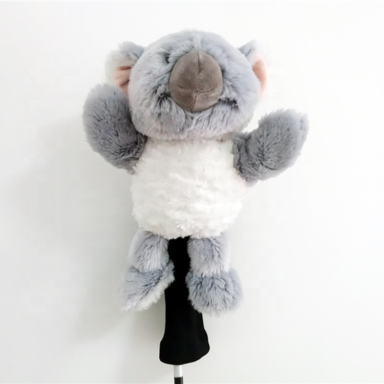 Animal Golf Club Head Protective Cover Soft Fleece Golf Head Cover for 460cc No. 1 Driver Wood Golf Head Protection Sleeve