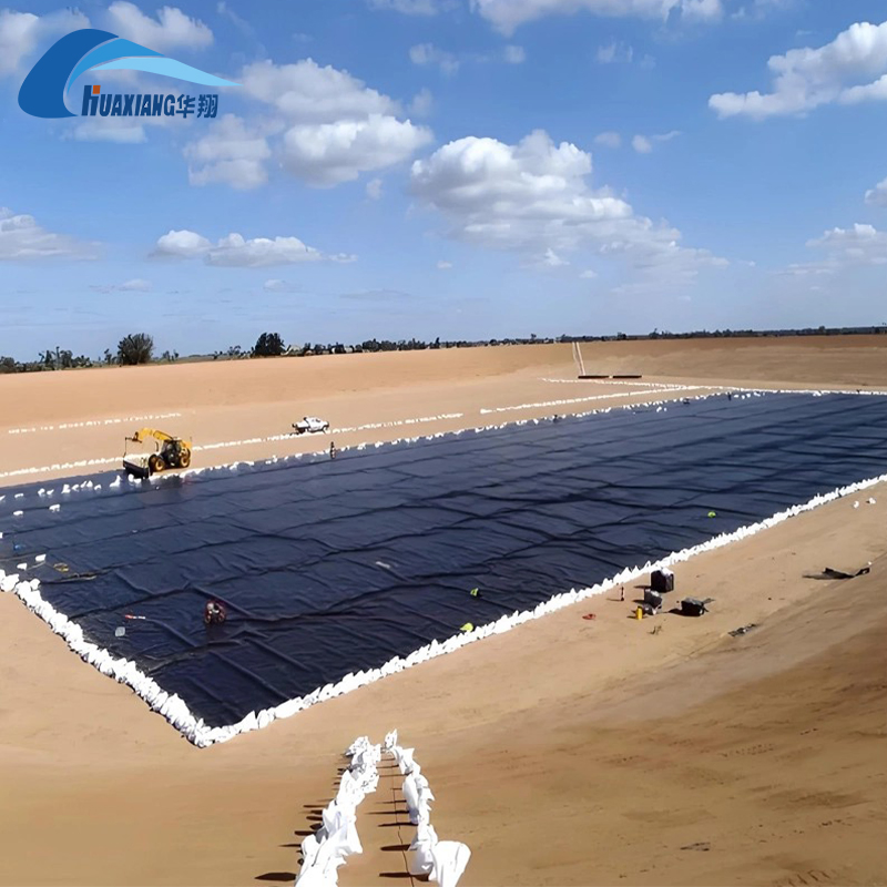 High-Quality 2mm HDPE Geomembrane Black ASTM Standard Landfill Liner for Sale Durable Waste Containment